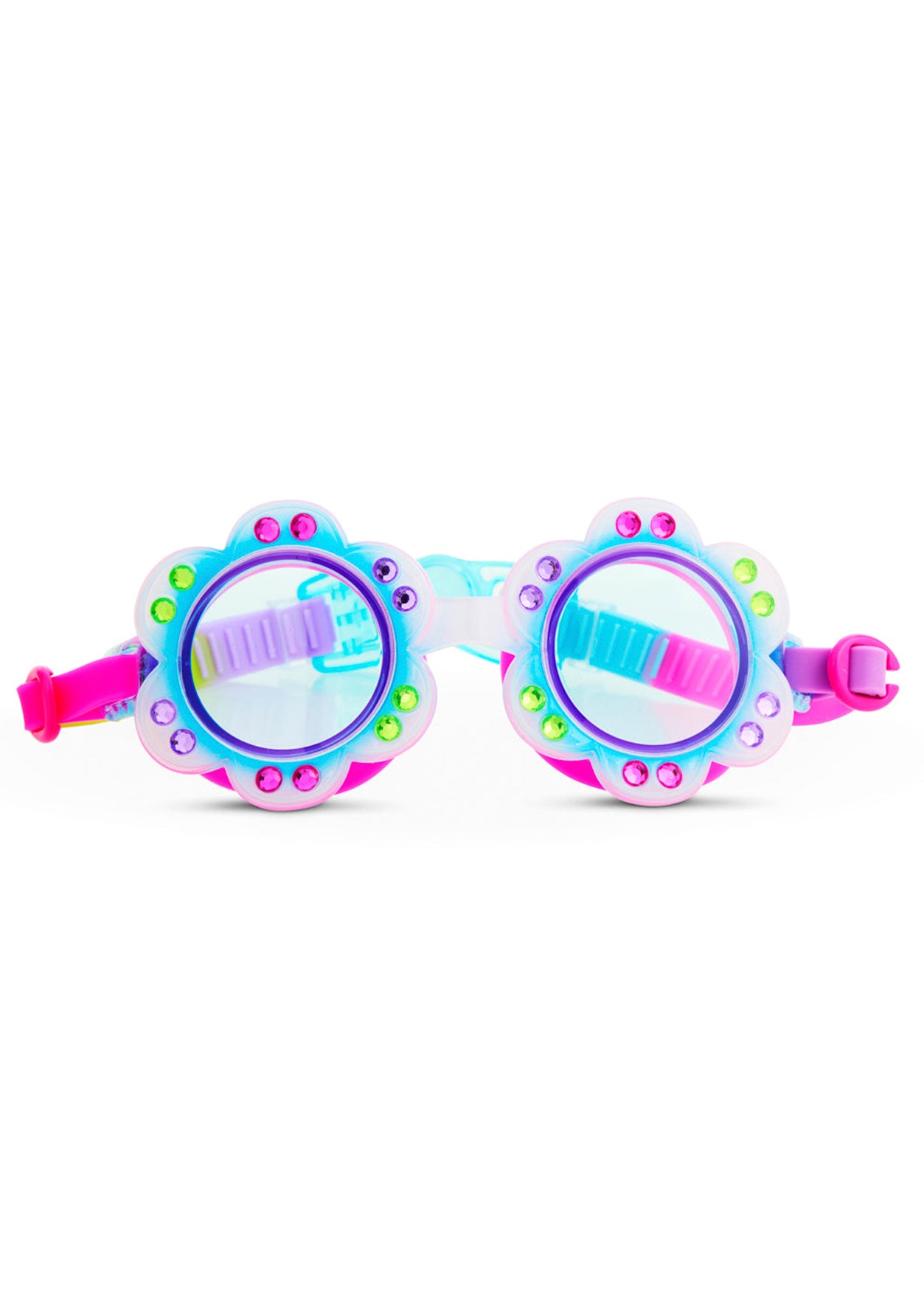 bedazzled swimming goggle girls
