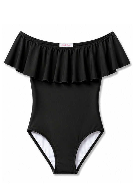 best seller black bathing suit for girls
