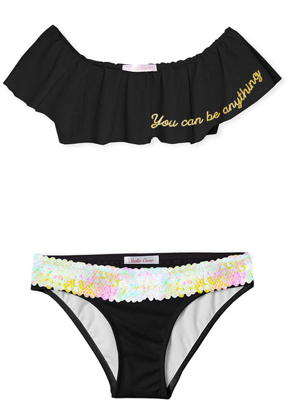 black bikini for tween girls