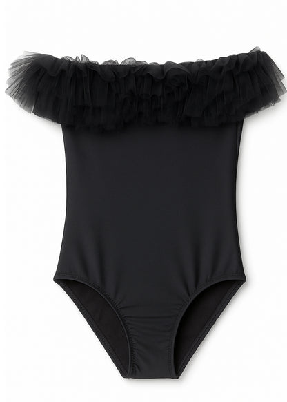 black swimsuit for girls