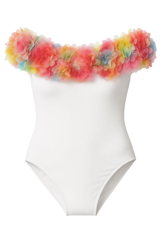 white bathing suit for girls