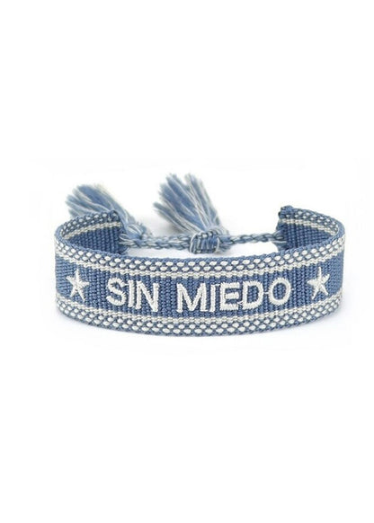 blue friendship bracelet girls