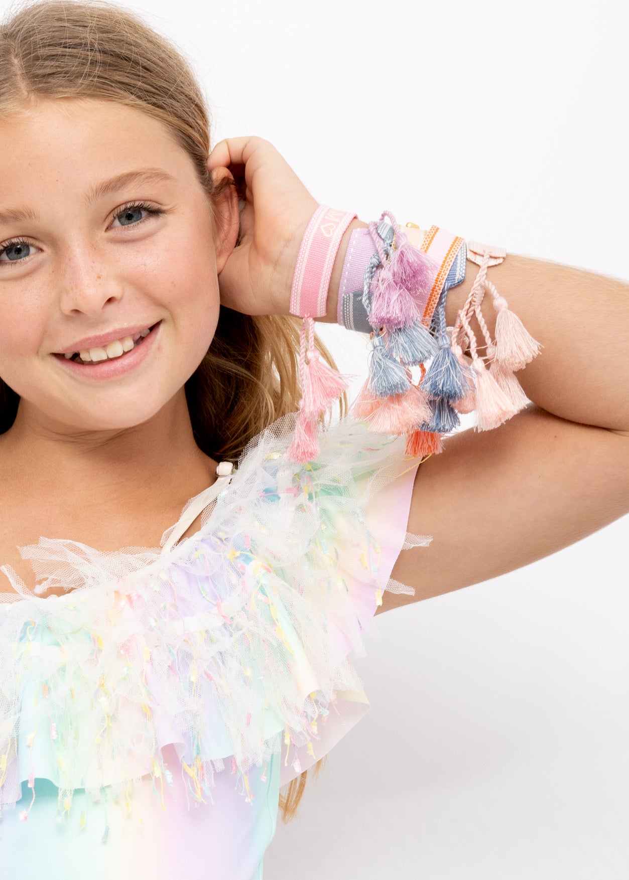 blue friendshipbracelet for girls