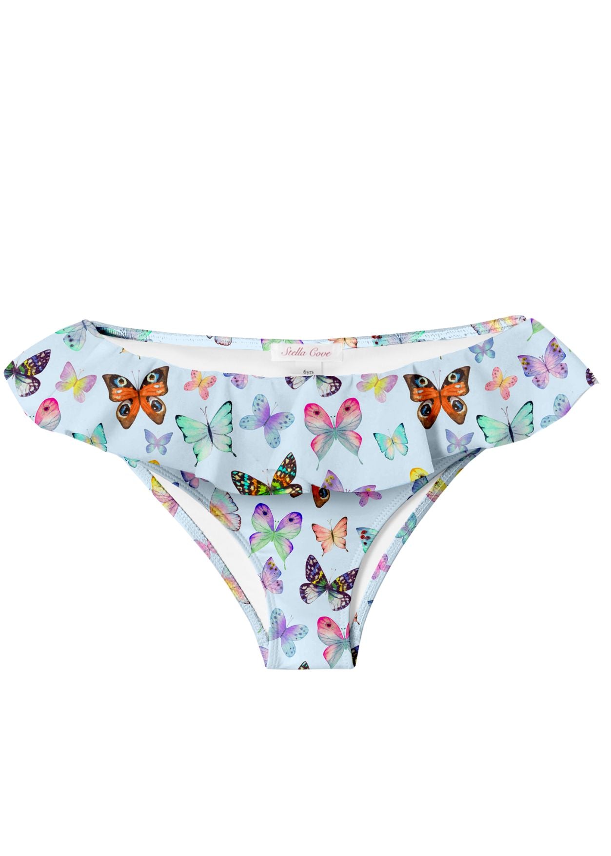 butterfly bottom bikini for girls