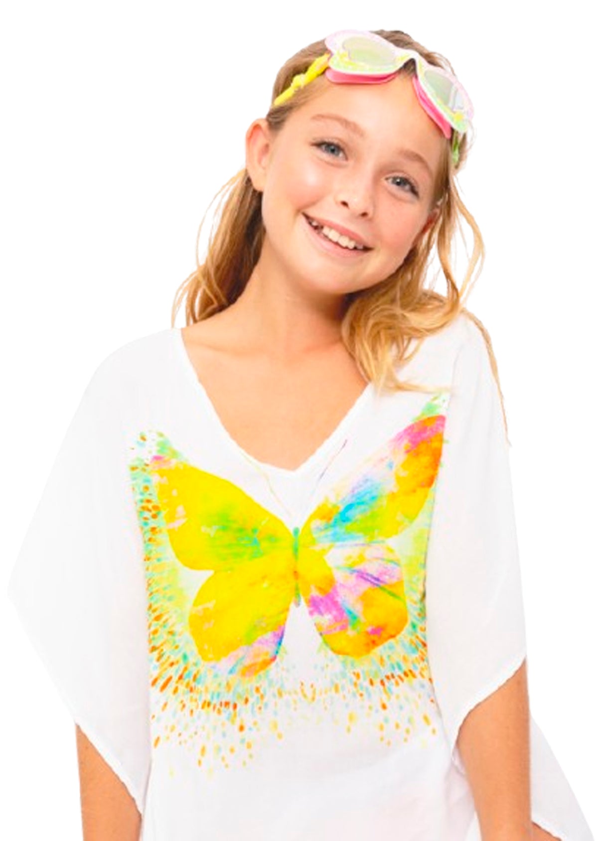 Butterfly Print Coverup main image 1