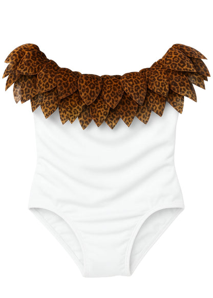 white bathing suit for girls