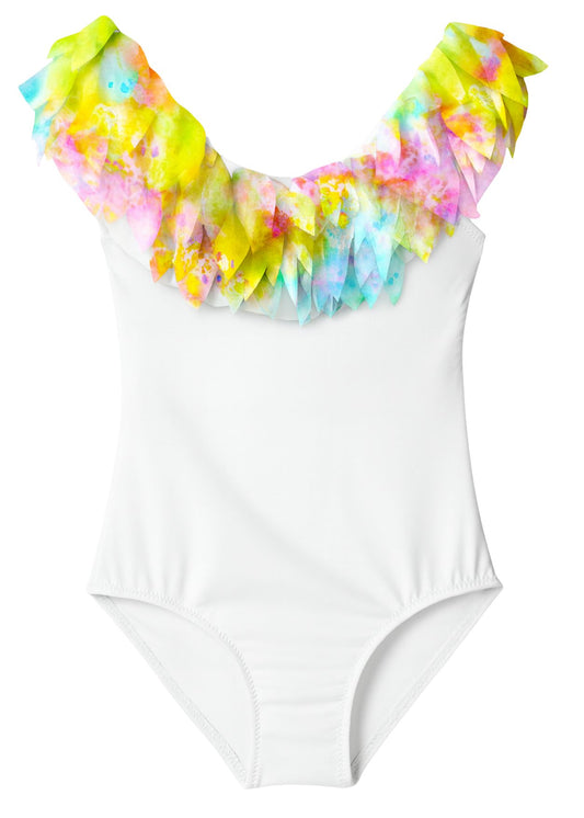 citrus petals girls swimwear