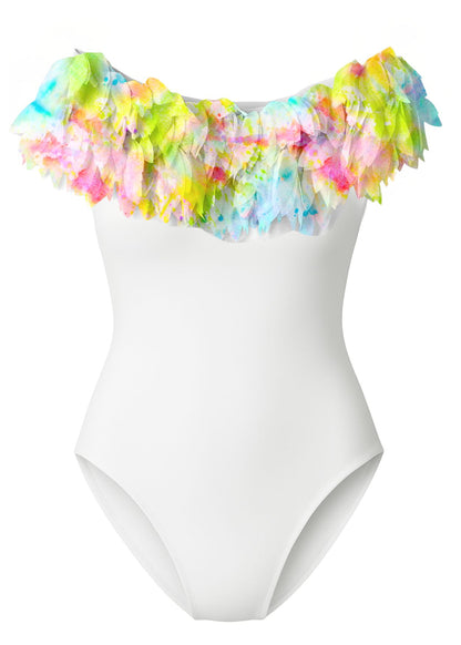 citrus petals women beachwear