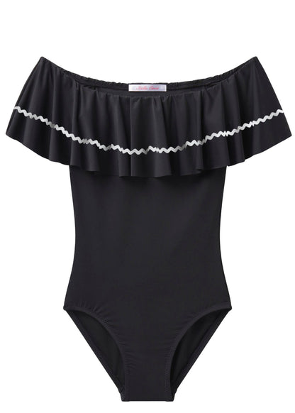black swimwear for girls