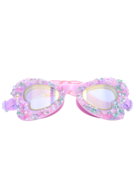 pretty purple swimming goggles for girls