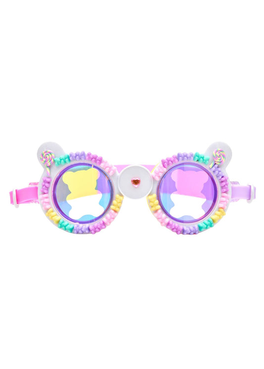rainbow swimming goggles for girls