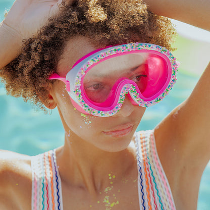 cute sweet swimming goggles for girls