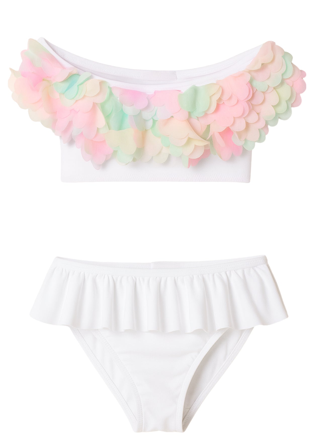 cute white bikini for girls