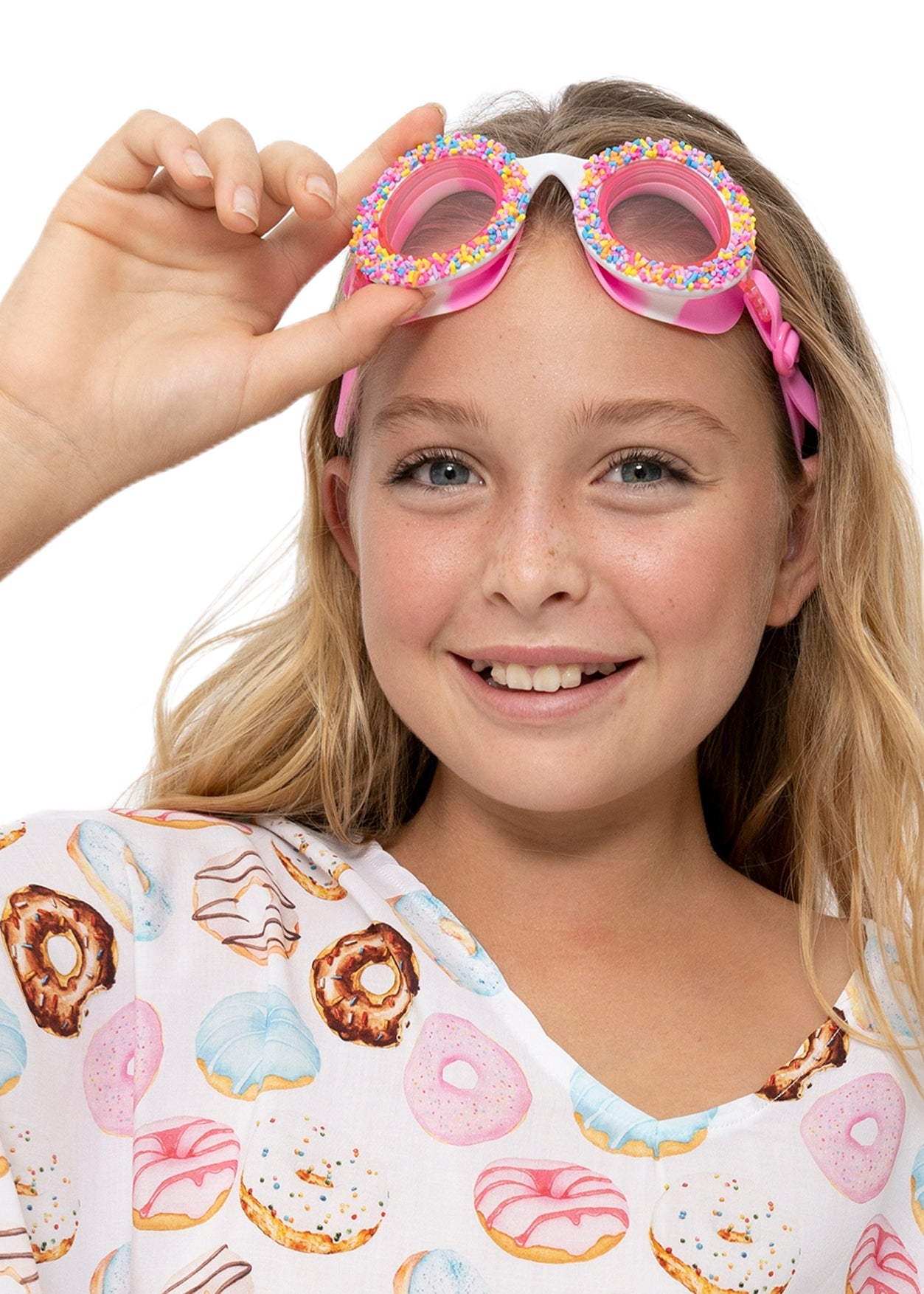 donut swimming goggles for girls