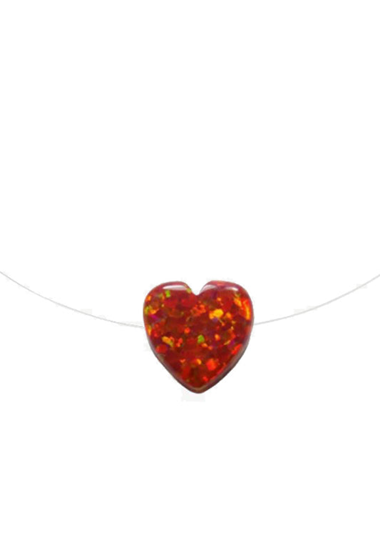 heart necklace for girls, beach jewelry for girls