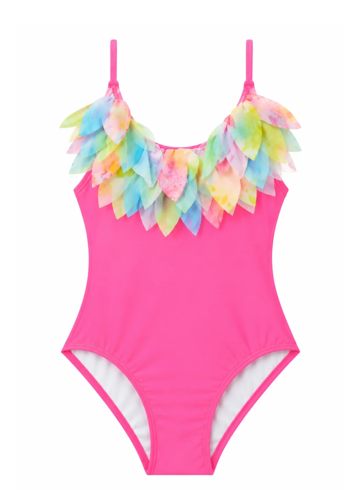 hot pink_one_piece_swimsuit_for_girls
