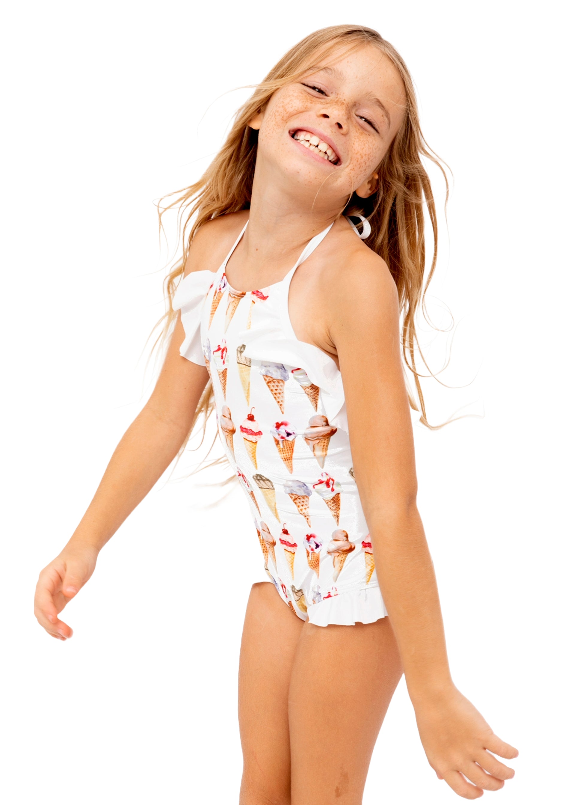 ice cream swimsuit for girls, bathing suit for girls, swimsuit for girls