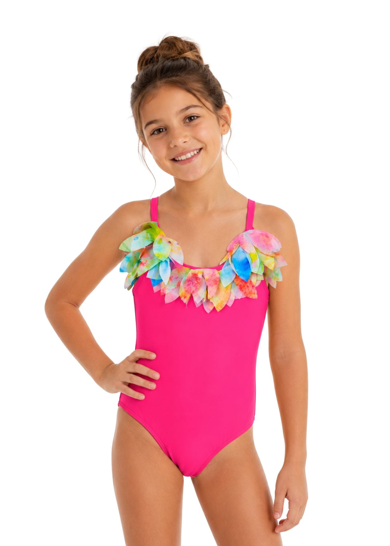 luxury pink swimwear for girls