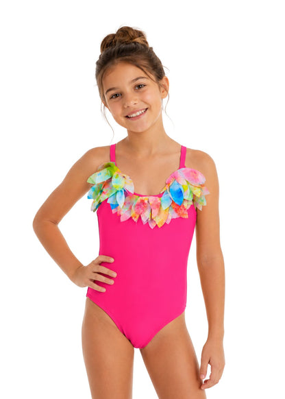 luxury pink swimwear for girls