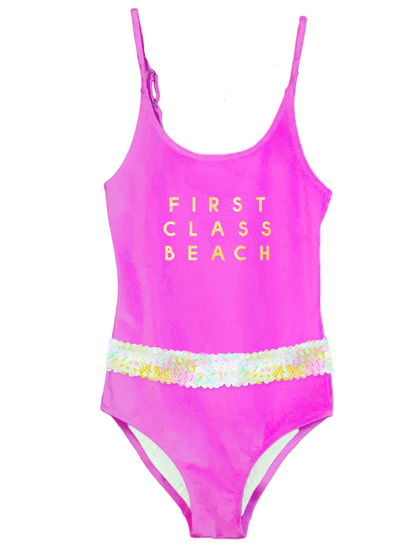 beachwear for girls, hot pink swimwear for girls, pink beachwear for girls, pink bathing suit for girls