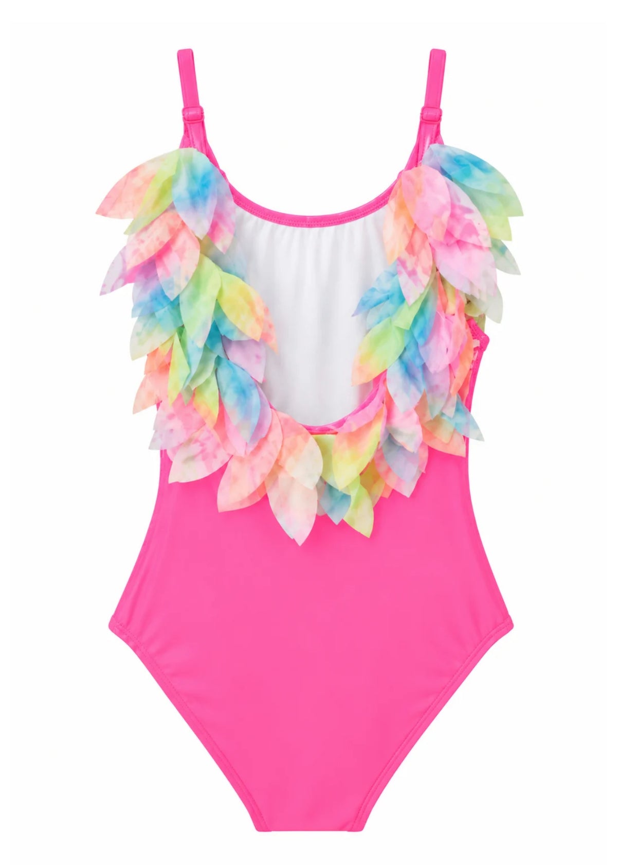 nice hot pink_one_piece_swimsuit_for girls