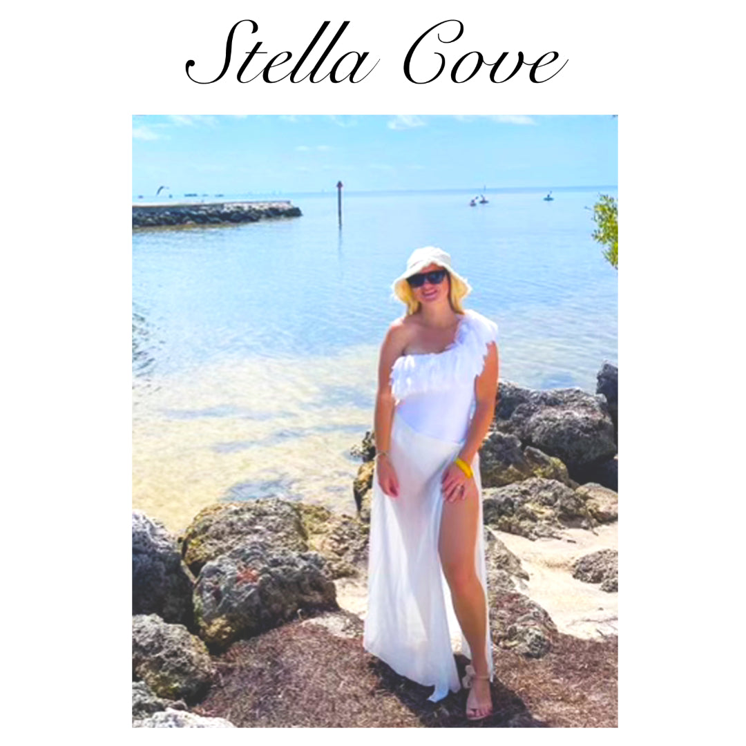 white swimwear for girls