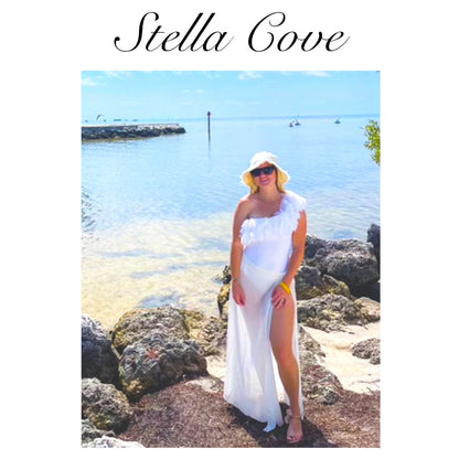 white swimwear for girls