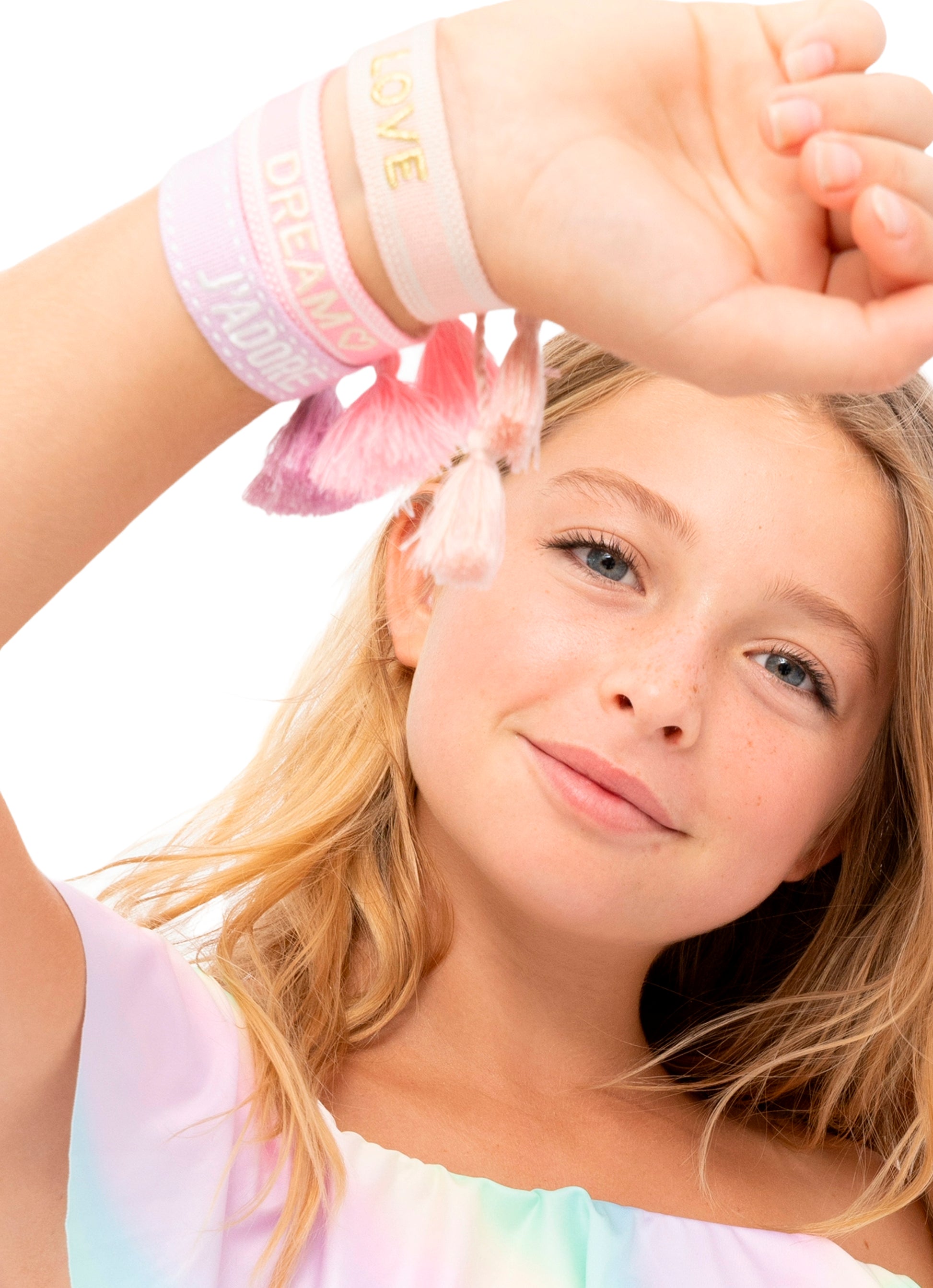 Friendship Bracelets J'Adore Pink – Stella Cove