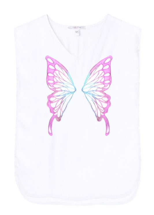 butterfly beach cover up for girls