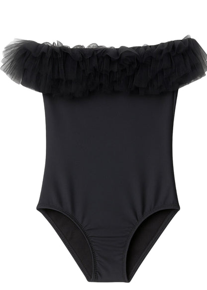 black swimwear for girls