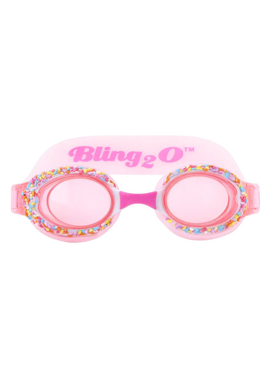 pretty cute pink swimming goggles for girls