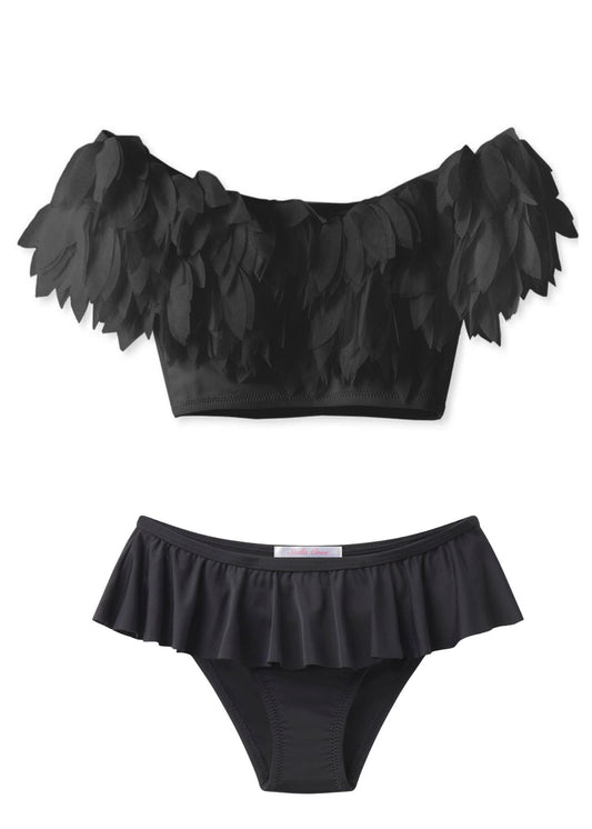 pretty black bikini for girls