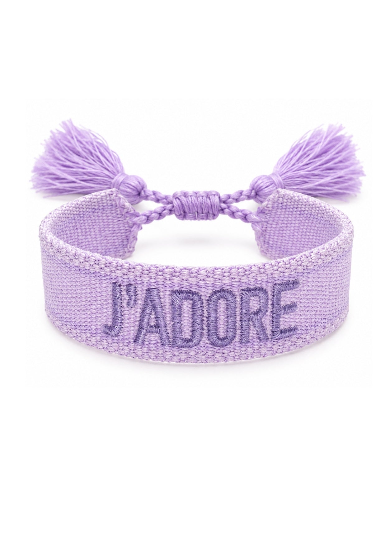 pretty purple friendship bracelet for girls