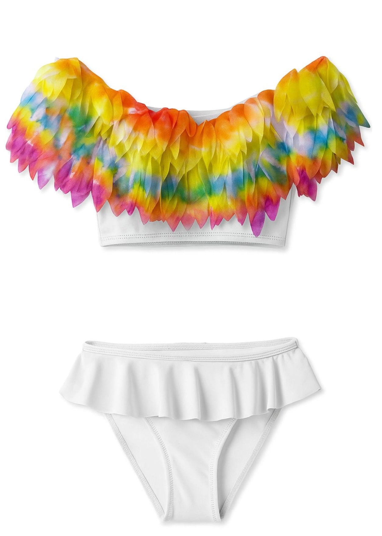 pretty white bikini for girls