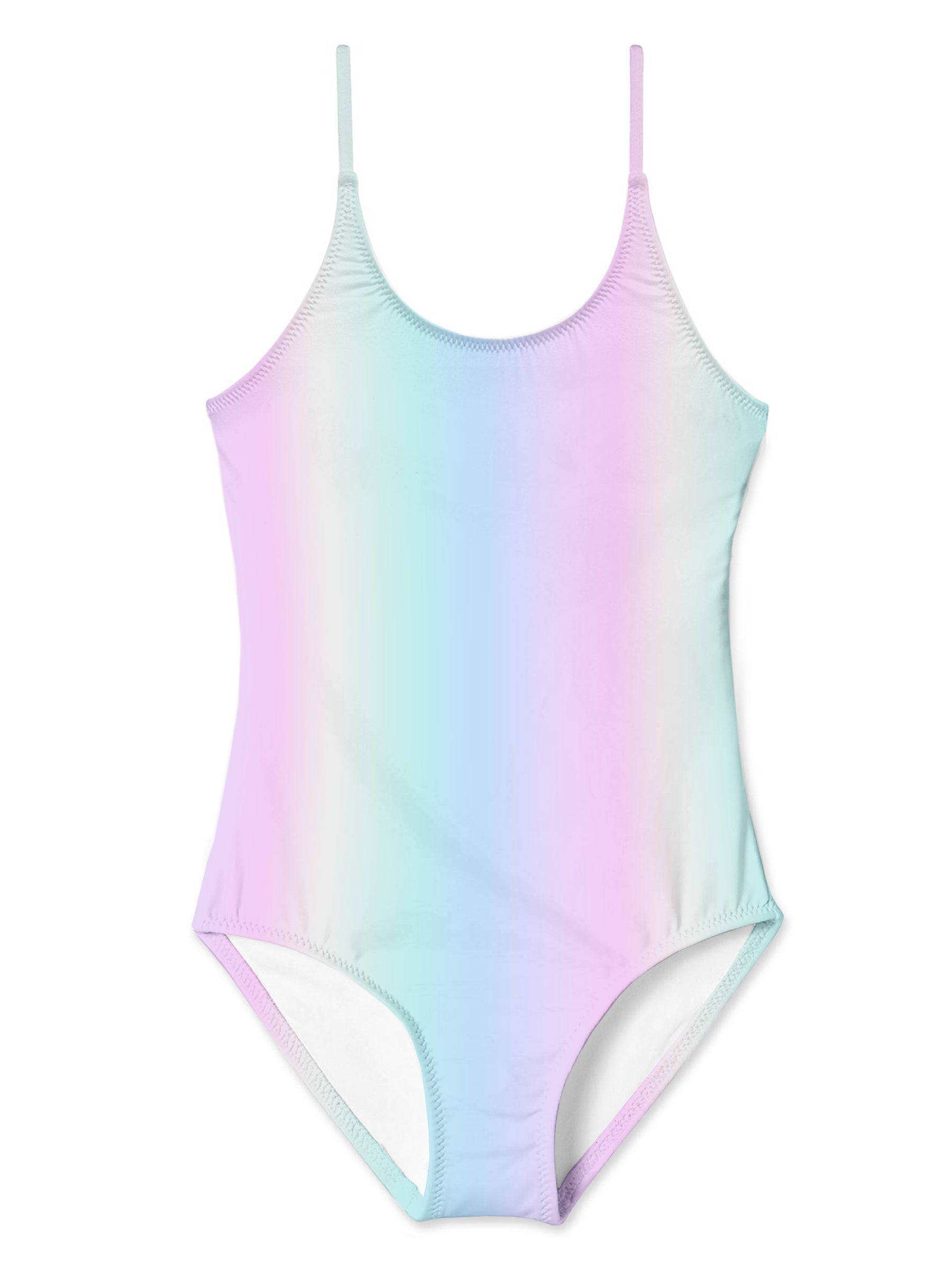 rainbow swimsuit for girls, rainbow swimwear for girls