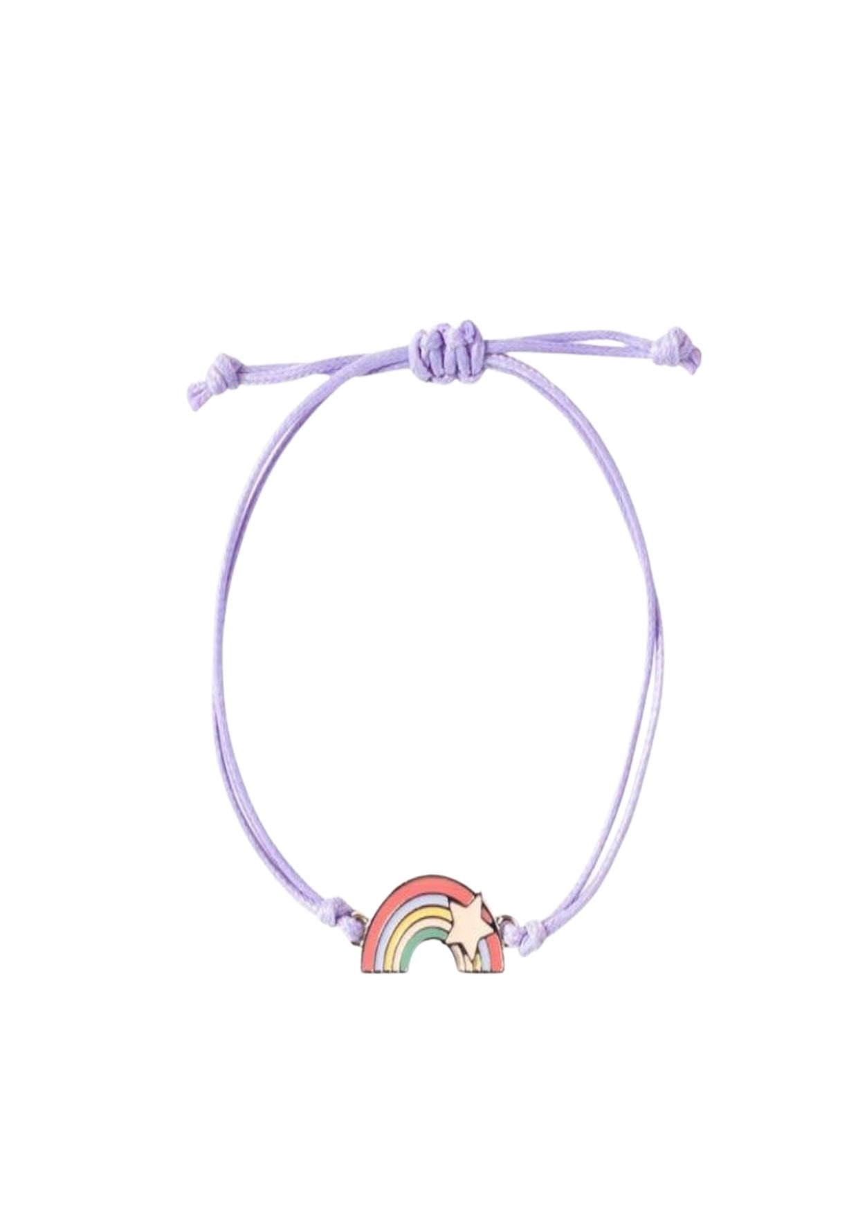 rainbow friendship bracelet for girls
