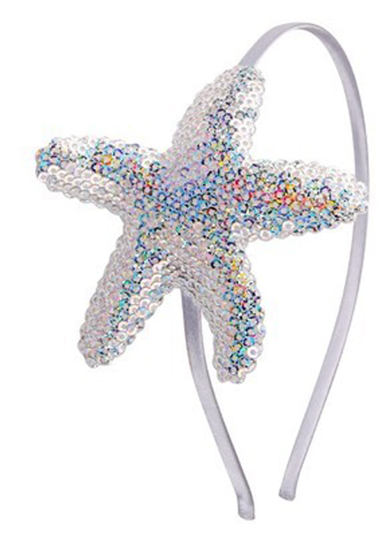 silver  headband for girl