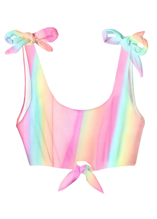 top rainbow bikini for girls