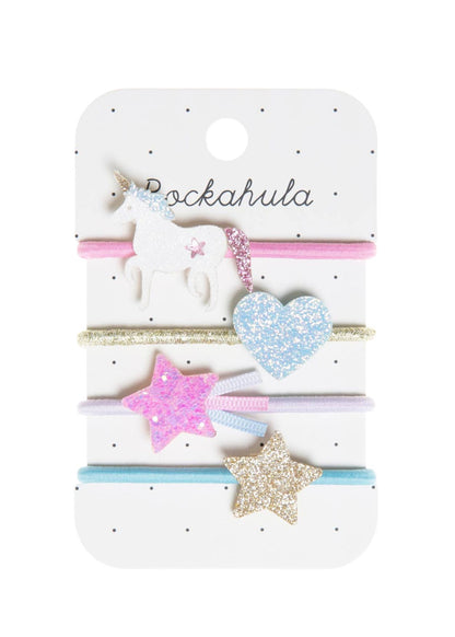 unicorn hair accessories for girls