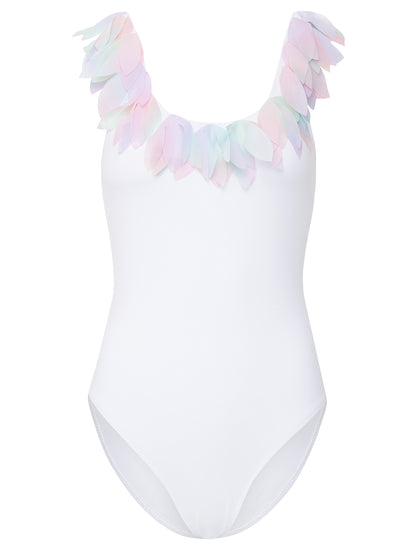 Womens Swimsuit with Unicorn Petals