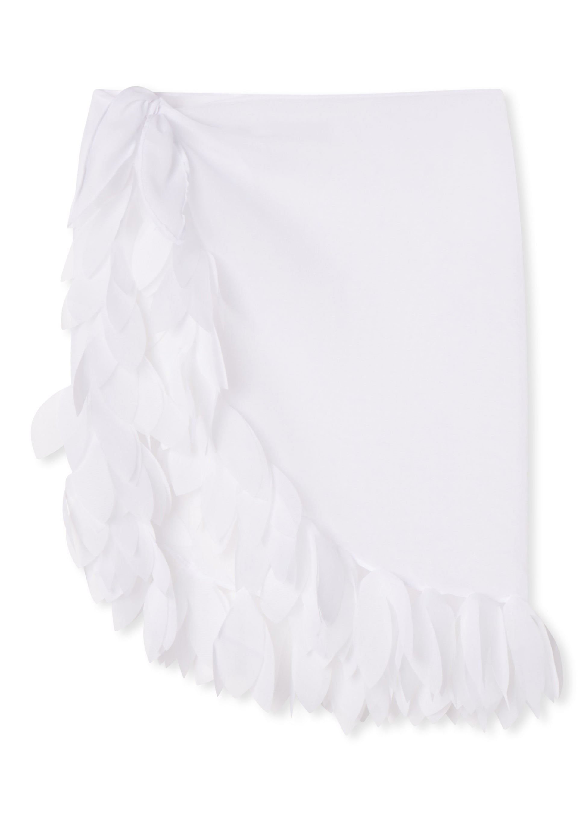 white pareo for girls
